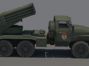 ural bm21 grado Modello 3D