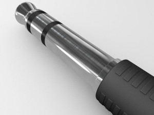 jack audio stereo plug 3D Model