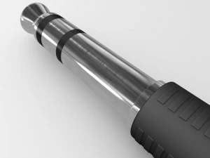jack audio stereo plug 3D Model