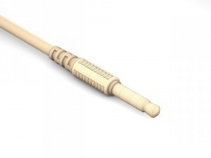 mini jack audio stereo plug Modelo 3D
