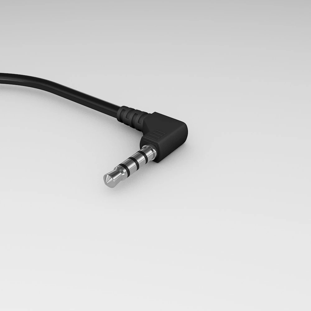 mini jack audio stereomic plug 3D Model .c4d .max .obj .3ds .fbx .stl .blend 
