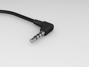 mini jack audio stereomic plug Model 3D