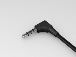 mini jack audio stereomic plug 3D 模型