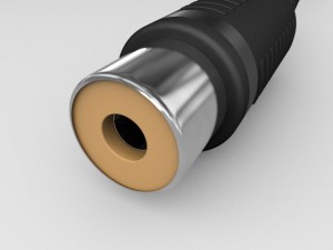 rca generic adapter 3D Model