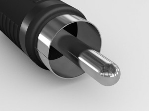 rca generic connector 3D Model