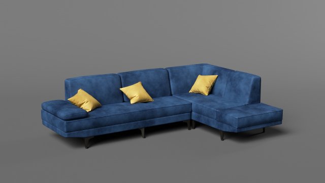 sofa 3D मॉडल .c4d .max .obj .3ds .fbx .stl .blend