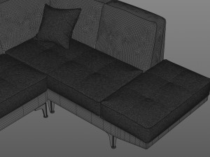 sofa 3D मॉडल