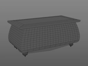 casket 3D Model