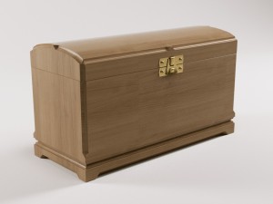casket Modelo 3D