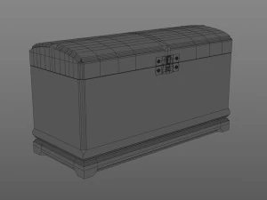 casket 3D Model