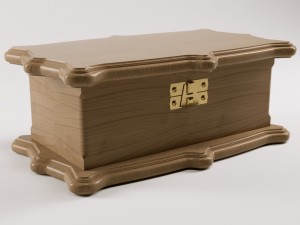 casket Modelo 3D