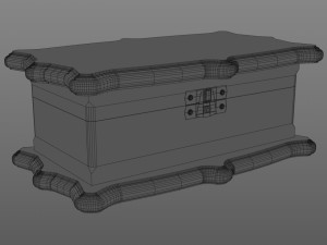 casket Modello 3D