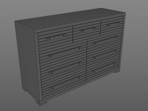 komod Modelo 3D