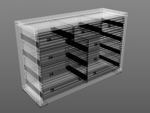 komod Modelo 3D