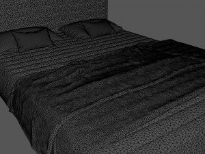 bed 3D Model