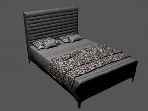 bed 3D Model