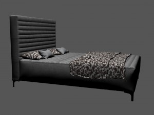bed 3D Model