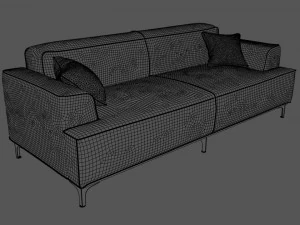 ソファー 3Dモデル