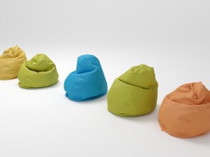 rmchair bag 3D Model