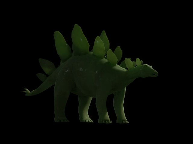 dinosaur 3D Model .c4d .max .obj .3ds .fbx .stl .blend 