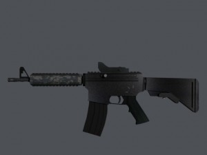 m4a1 assault rifle 3D Model
