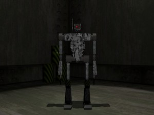 low poly android Model 3D