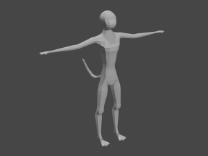 lizard character Modelo 3D