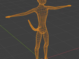 lizard character 3D Model