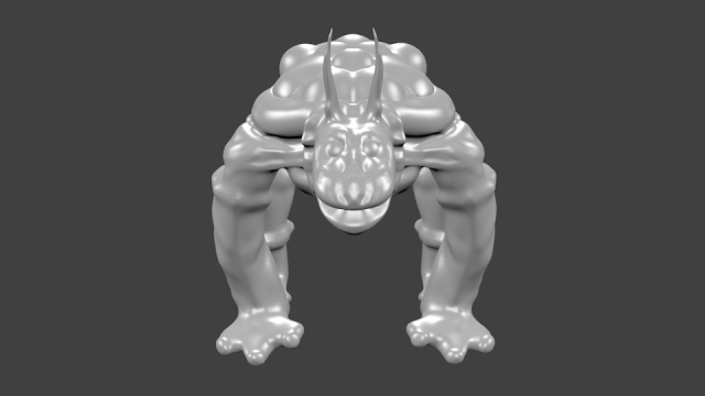 turtle dog 3D Model .c4d .max .obj .3ds .fbx .stl .blend 