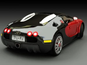 bugatti 3D Model