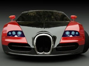 bugatti 3D Model