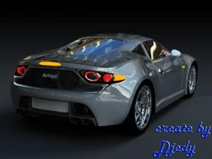 artega Model 3D