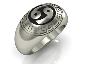 emalia pierścieniowa Model 3D