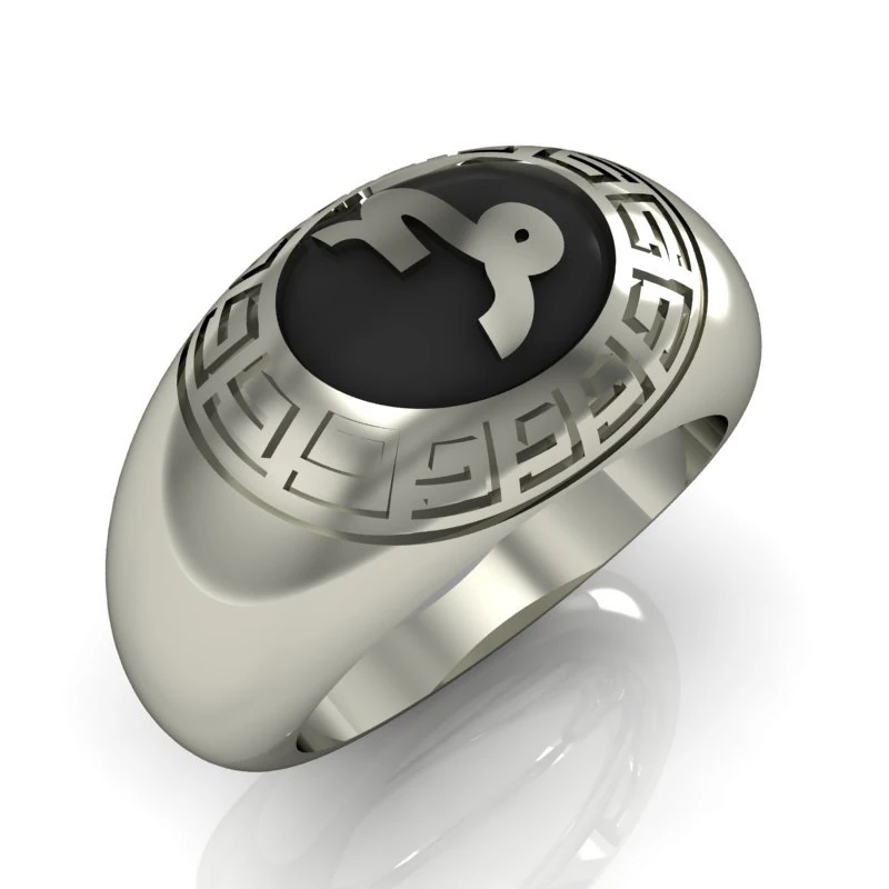 anello smaltato Modello 3D .c4d .max .obj .3ds .fbx .stl .blend 