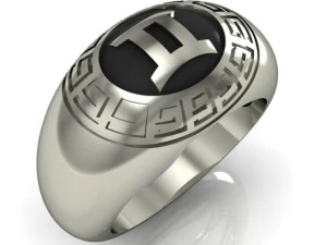 кольцо эмаль 3D Модель