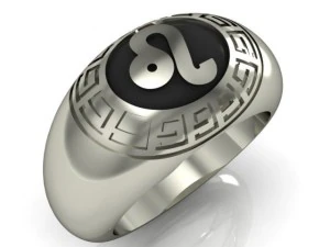 кольцо эмаль 3D Модель