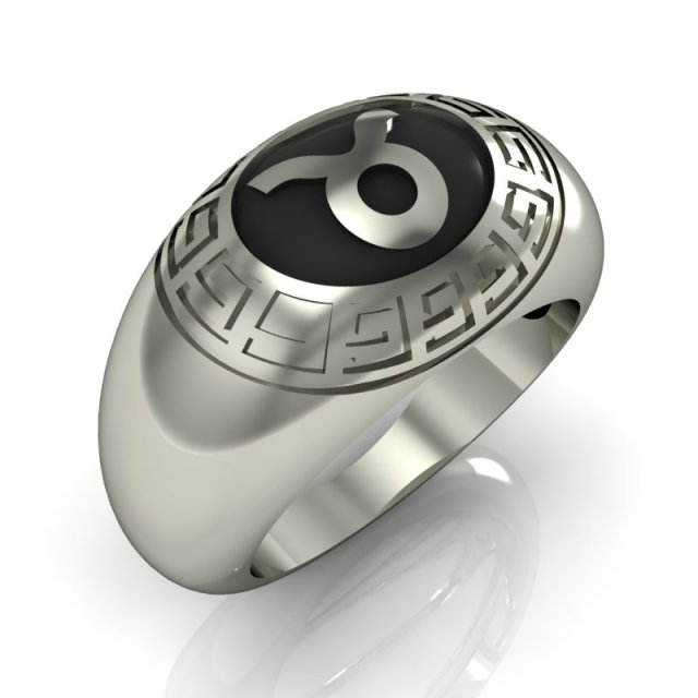 ring enamel 3D Модель .c4d .max .obj .3ds .fbx .stl .blend
