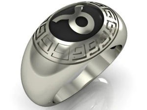 кольцо эмаль 3D Модель