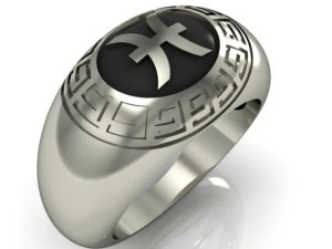 emalia pierścieniowa Model 3D