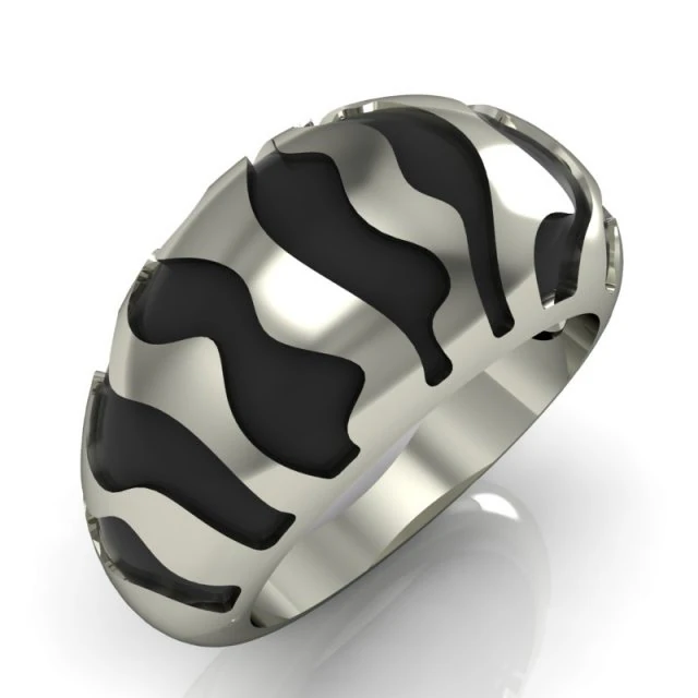 кольцо эмаль 3D Модель .c4d .max .obj .3ds .fbx .stl .blend 