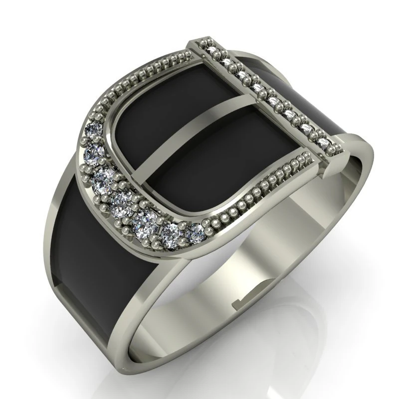 ring enamel 3D Model .c4d .max .obj .3ds .fbx .stl .blend 