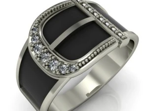 кольцо эмаль 3D Модель