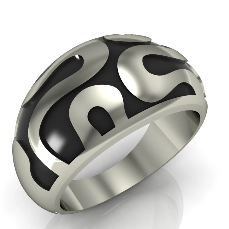 ring enamel 3D Model .c4d .max .obj .3ds .fbx .stl .blend 