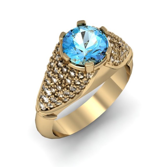 ring 3D Model .c4d .max .obj .3ds .fbx .stl .blend 