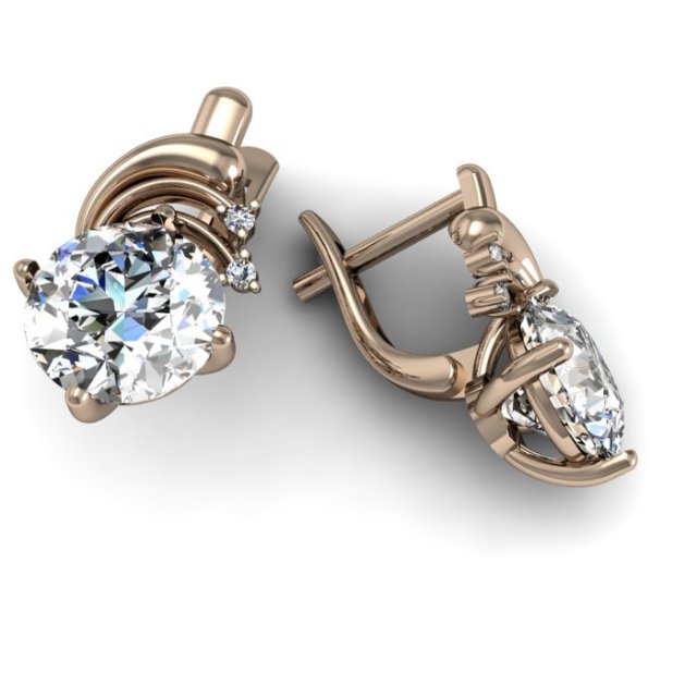 earring 3 Model 3D .c4d .max .obj .3ds .fbx .stl .blend 