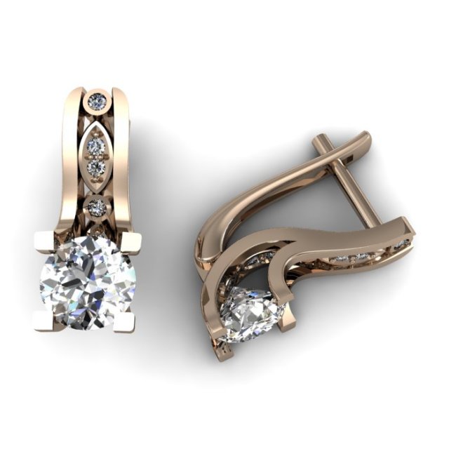 earring 4 3D Modell .c4d .max .obj .3ds .fbx .stl .blend