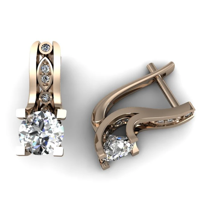 earring 4 3D Model .c4d .max .obj .3ds .fbx .stl .blend 