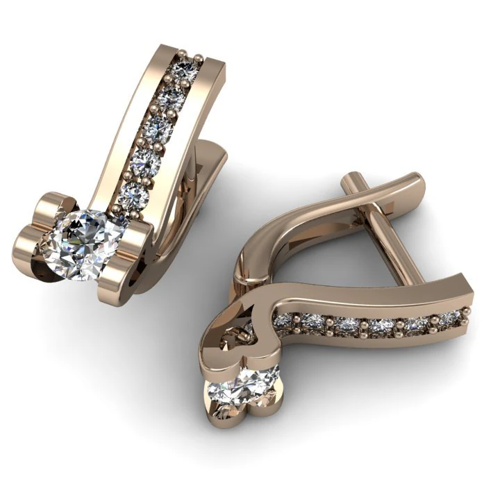 earring 5 3D Model .c4d .max .obj .3ds .fbx .stl .blend 