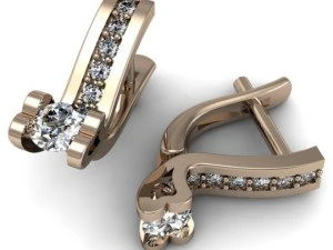 серьга 5 3D Модель