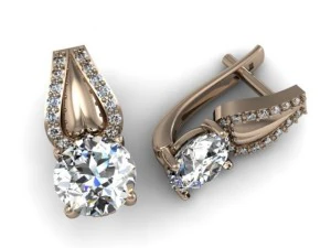 серьга 7 3D Модель